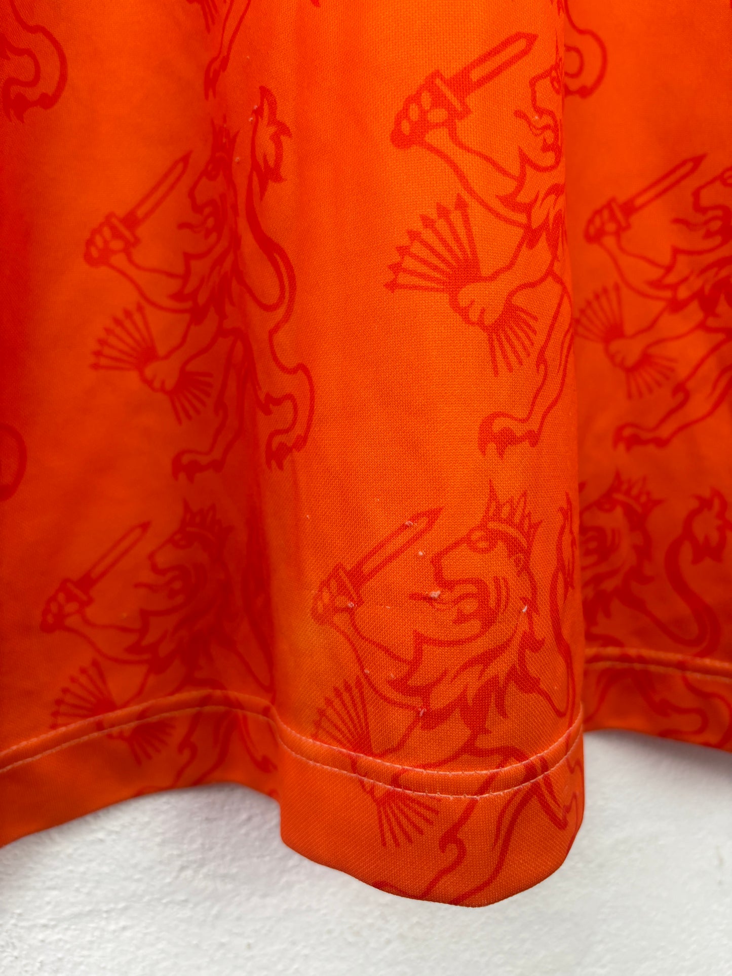 Netherlands 1994 Home (Long Sleeve) Lotto Football Shirt Large