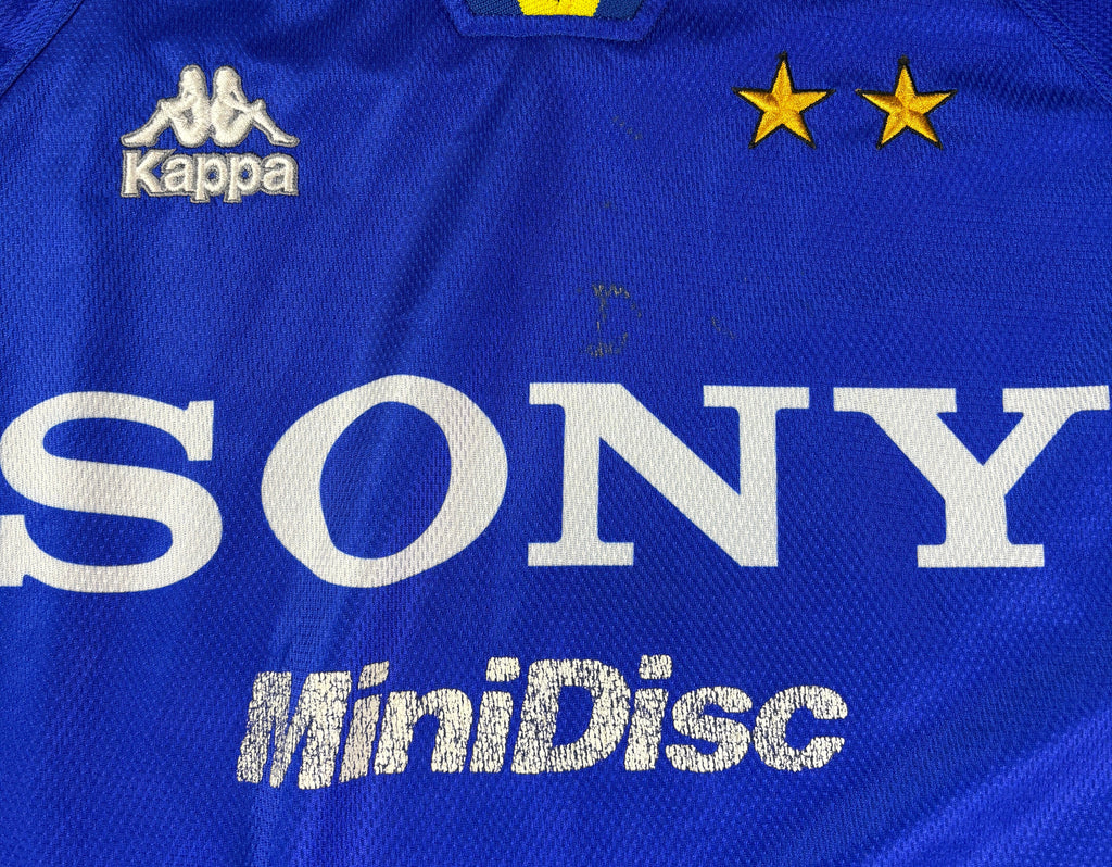 Juventus 1996/97 Away Kappa Football Shirt Large