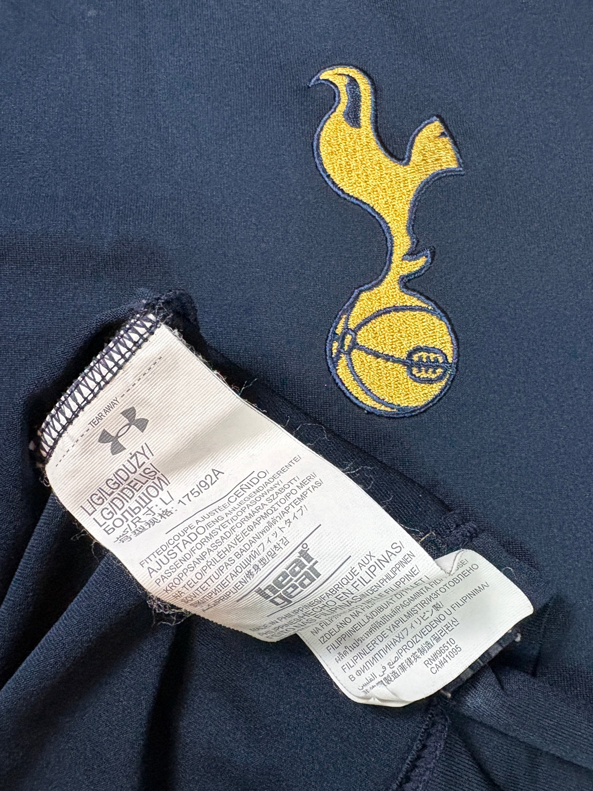 Tottenham 2016/17 Away Under Armour Football Shirt Medium