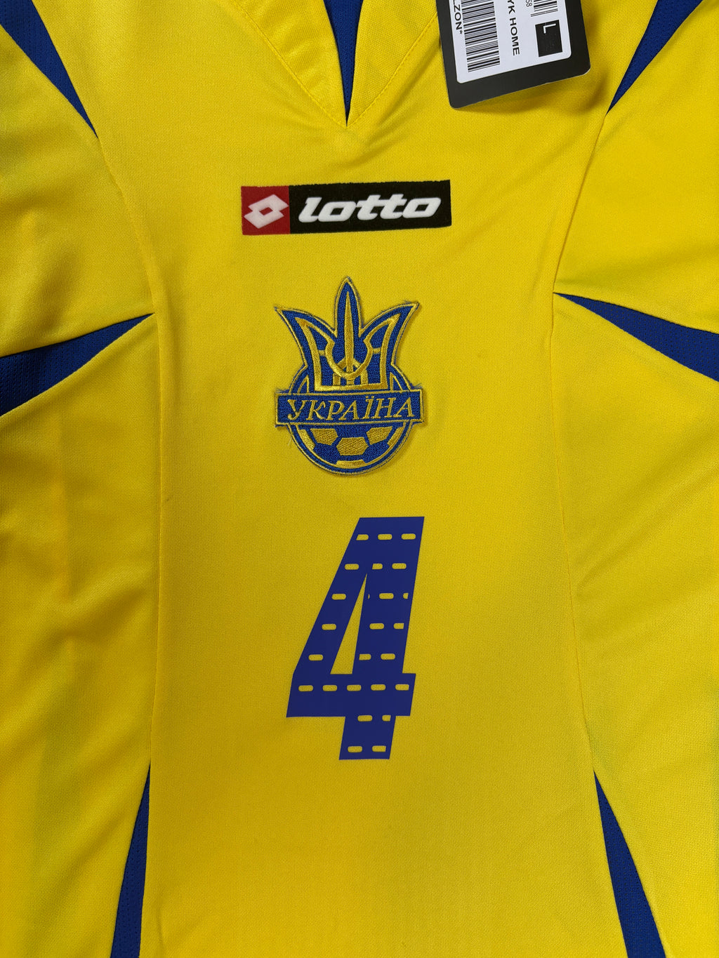 Ukraine 2006 Home Lotto Football Shirt Large Tymoschuk 4