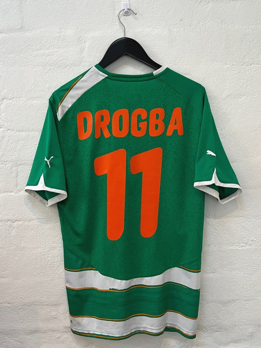 Ivory Coast 2010 Away Medium Drogba 11
