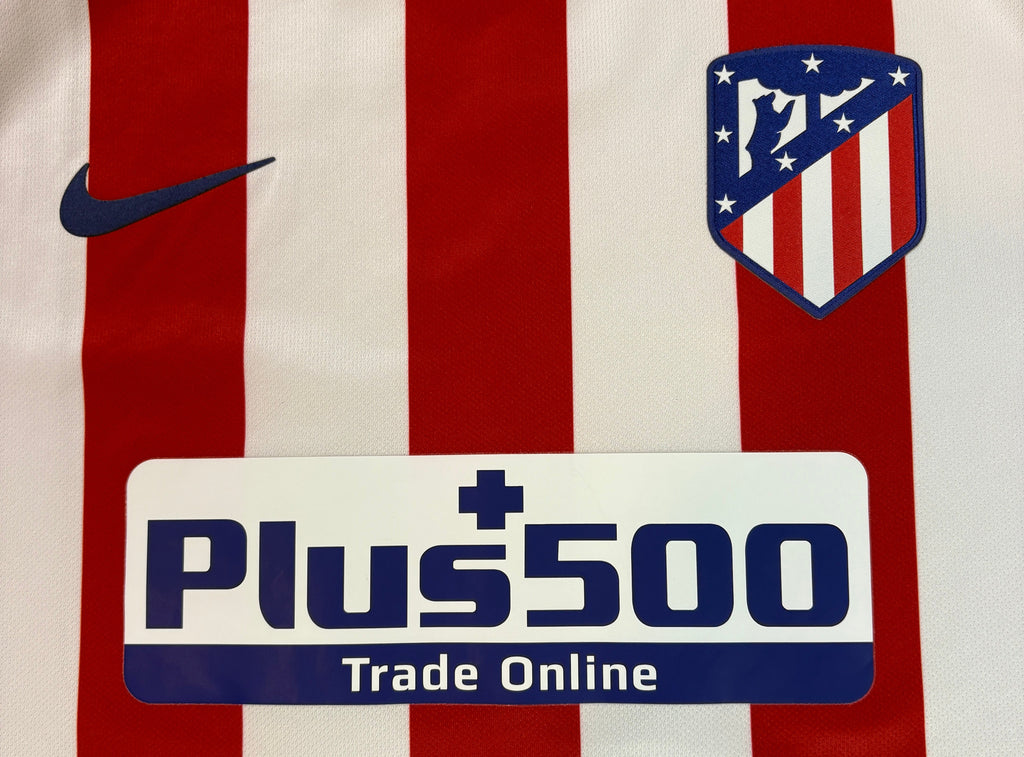 Atletico Madrid 2020/21 Home Nike Football Shirt Extra Large Suarez 9