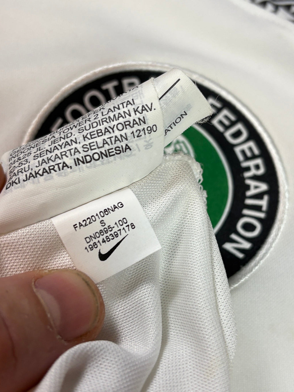 Nigeria 2022/23 Away Nike Football Shirt Small