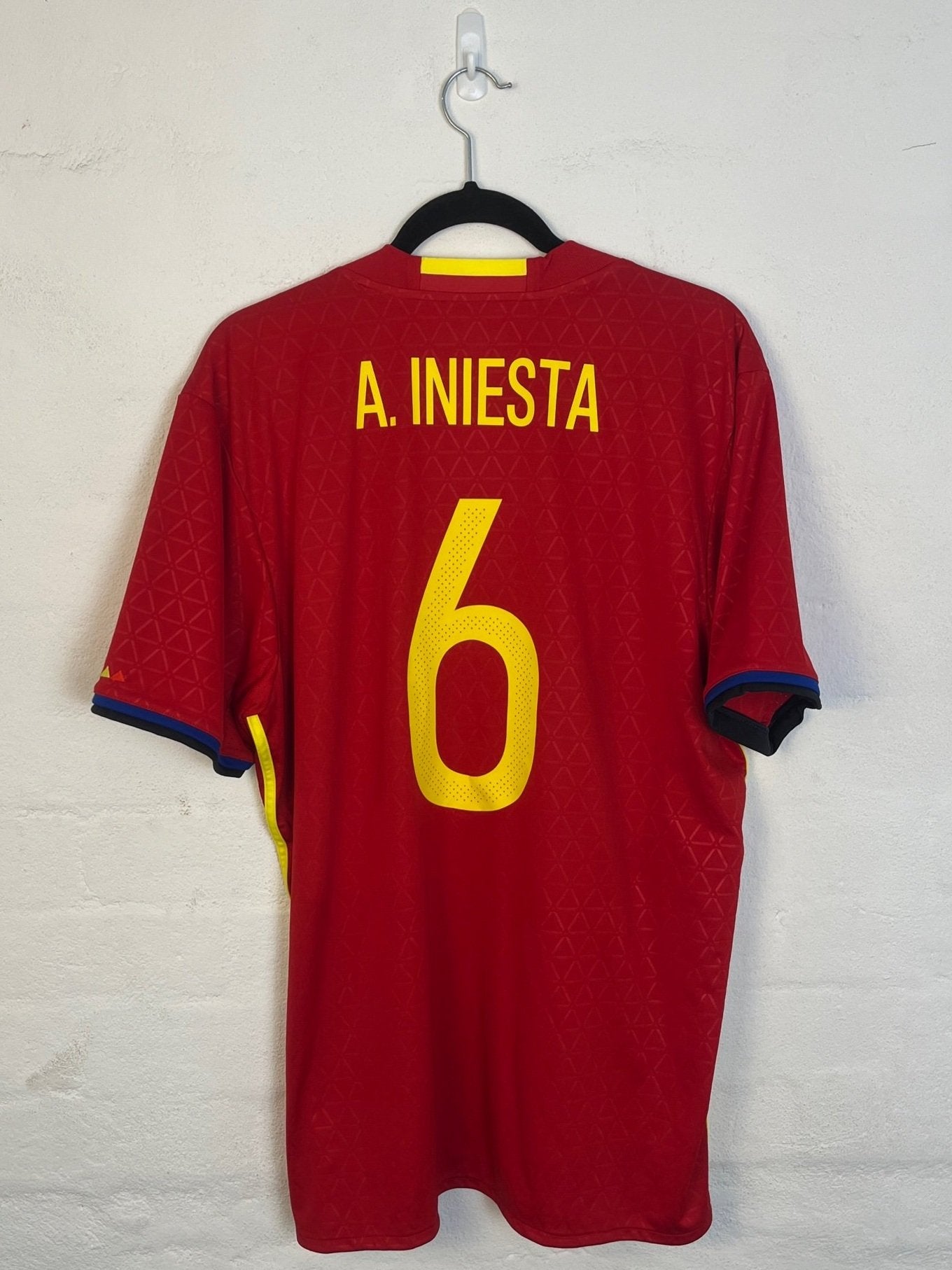 Spain 2016 Home Extra Large Iniesta 6