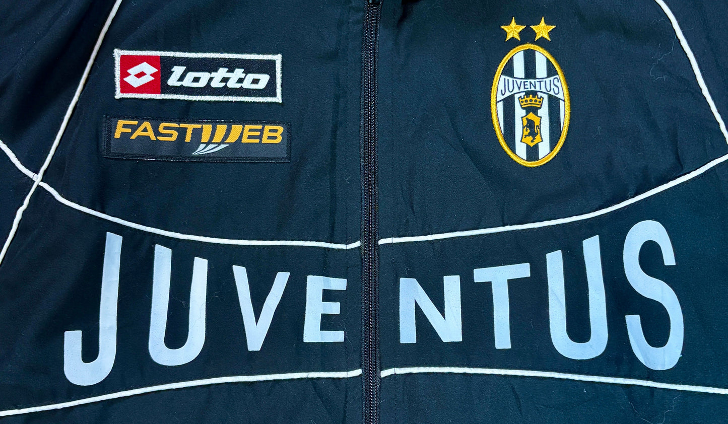 Juventus 2001/02 Lotto Jacket Football Jacket Large