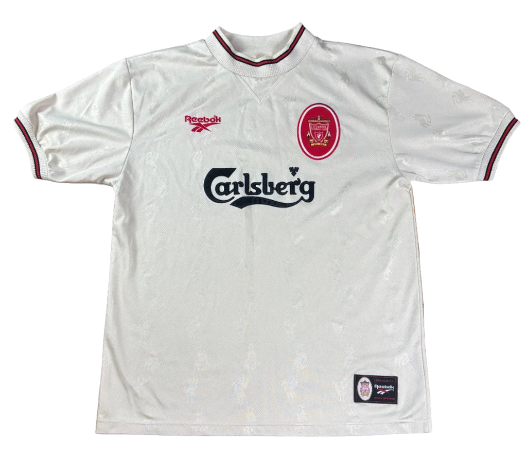 Liverpool 1996/97 Away Reebok Football Shirt Large