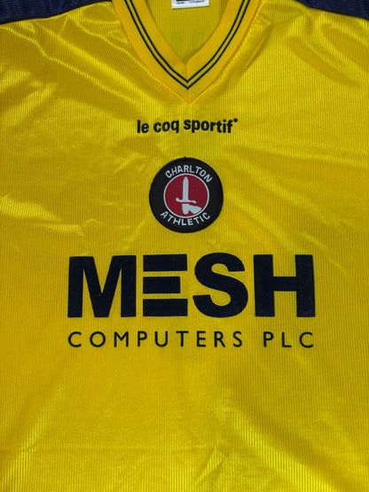 Charlton Athletic 1999/00 Away Le Coq Sportif Football Shirt Extra Large Gino 1