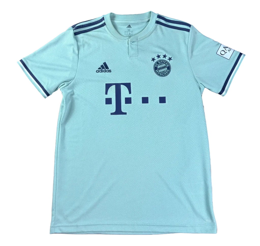 Bayern Munich 2018/19 Away Adidas Football Shirt Medium