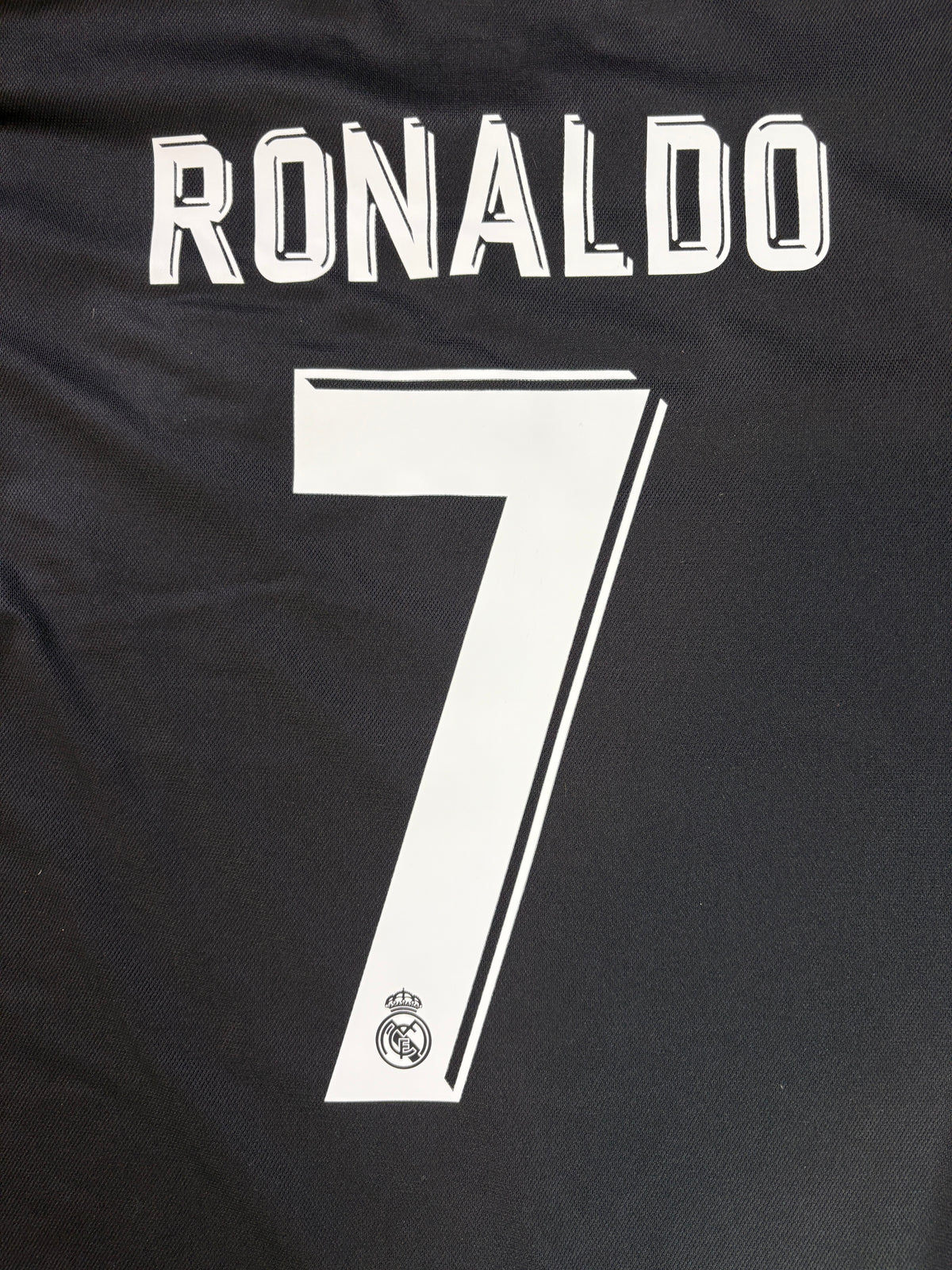 Real Madrid 2017/18 Away Adidas Football Shirt Medium Ronaldo 7