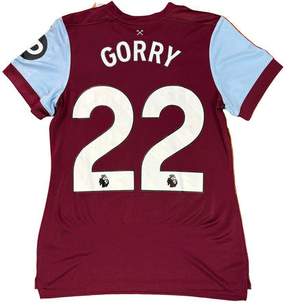 West Ham 2023/24 Home Umbro Football Shirt Large (W) Gorry 22