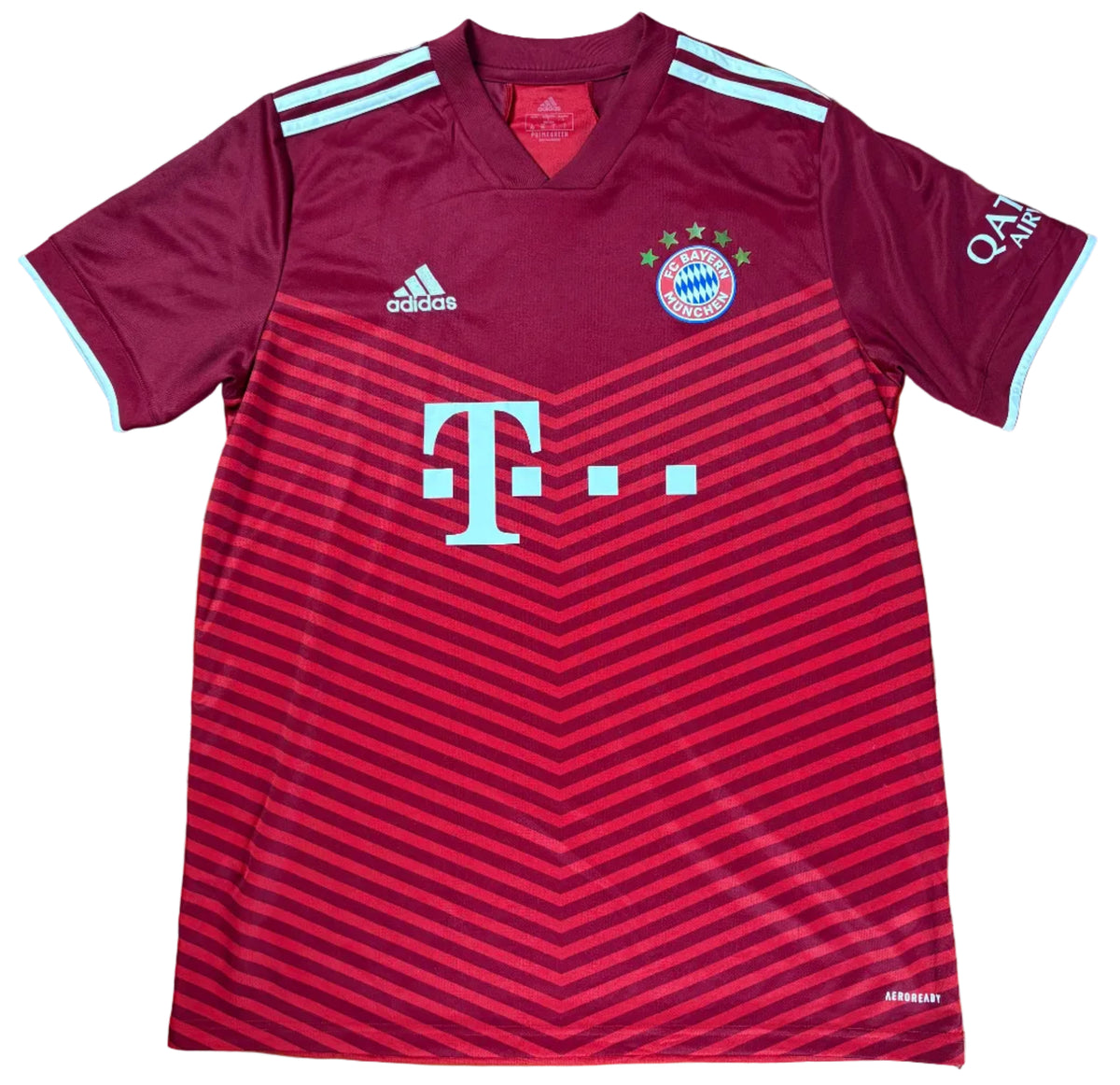 Bayern Munich 2021/22 Home Adidas Football Shirt Large