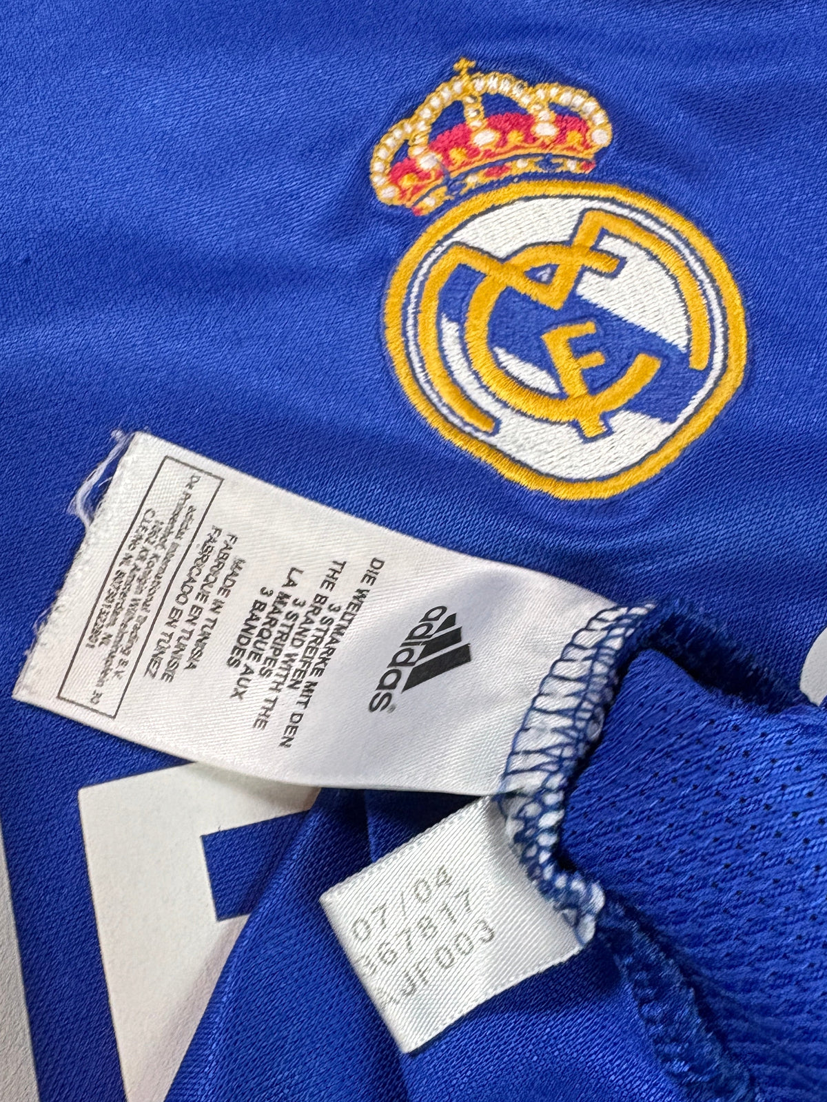 Real Madrid 2004/05 Third Adidas Football Shirt Large Ronaldo 9