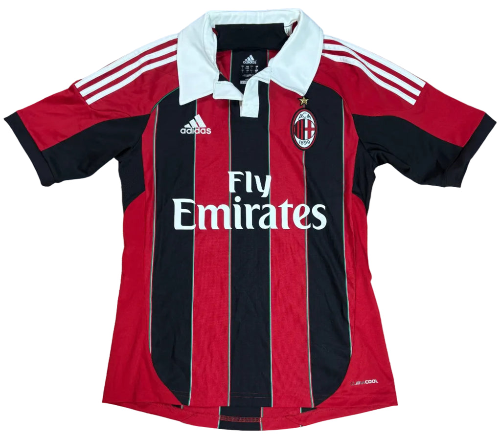 Ac Milan 2012/13 Home Adidas Football Shirt Small