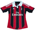 Ac Milan 2012/13 Home Adidas Football Shirt Small