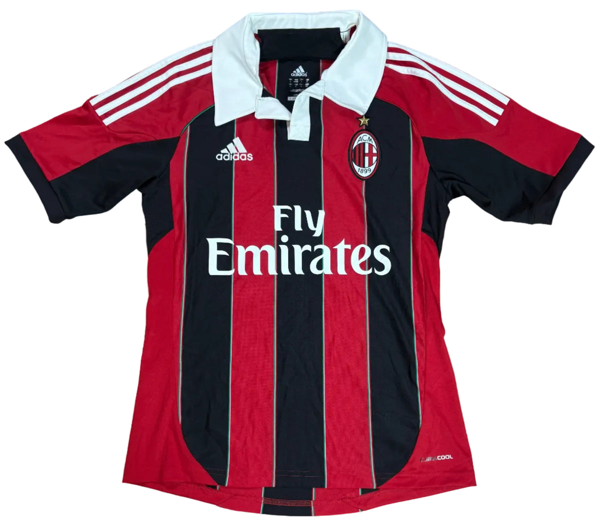 Ac Milan 2012/13 Home Adidas Football Shirt Small