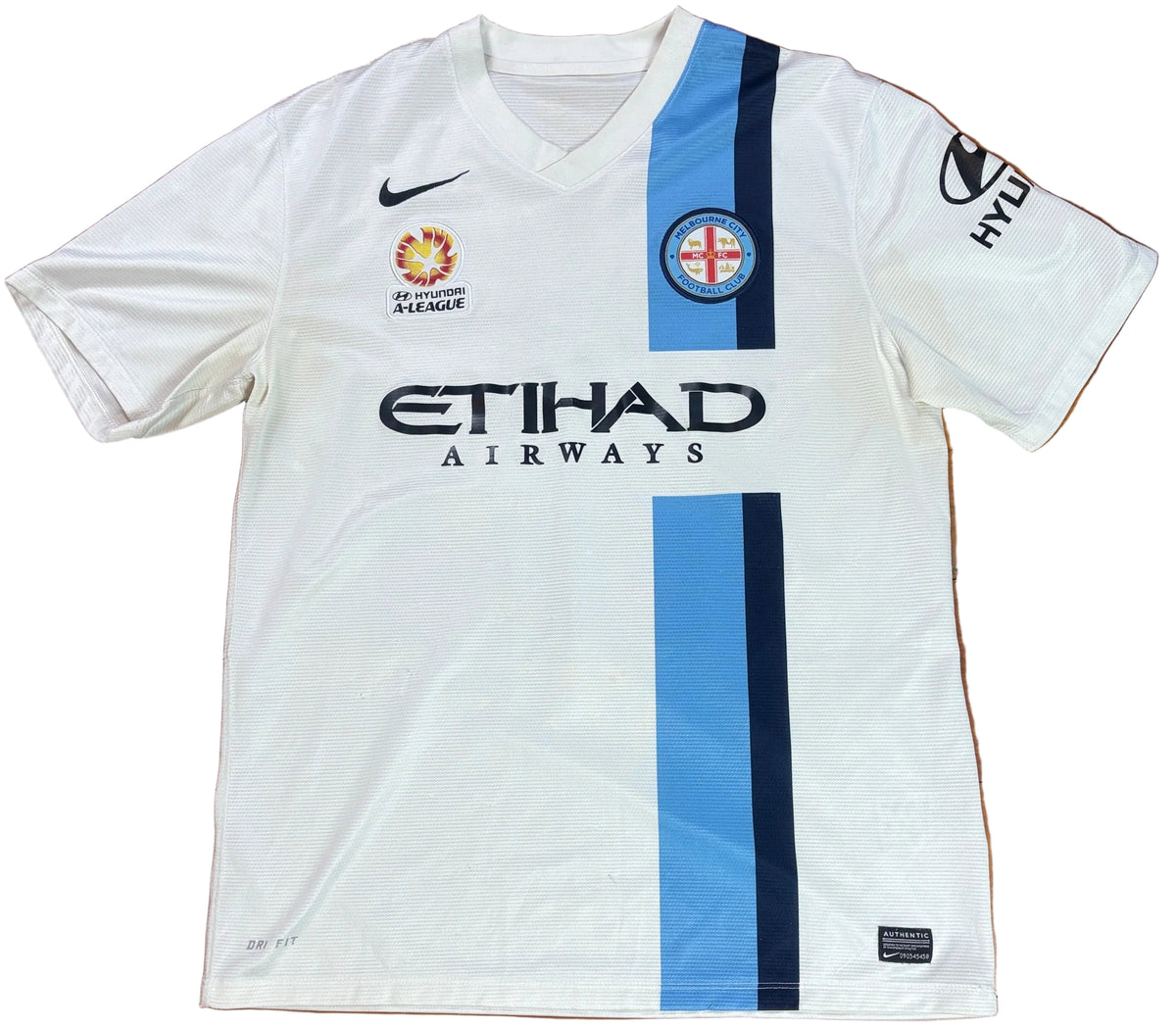 Melbourne City 2014/15 Away Nike Football Shirt Extra Large