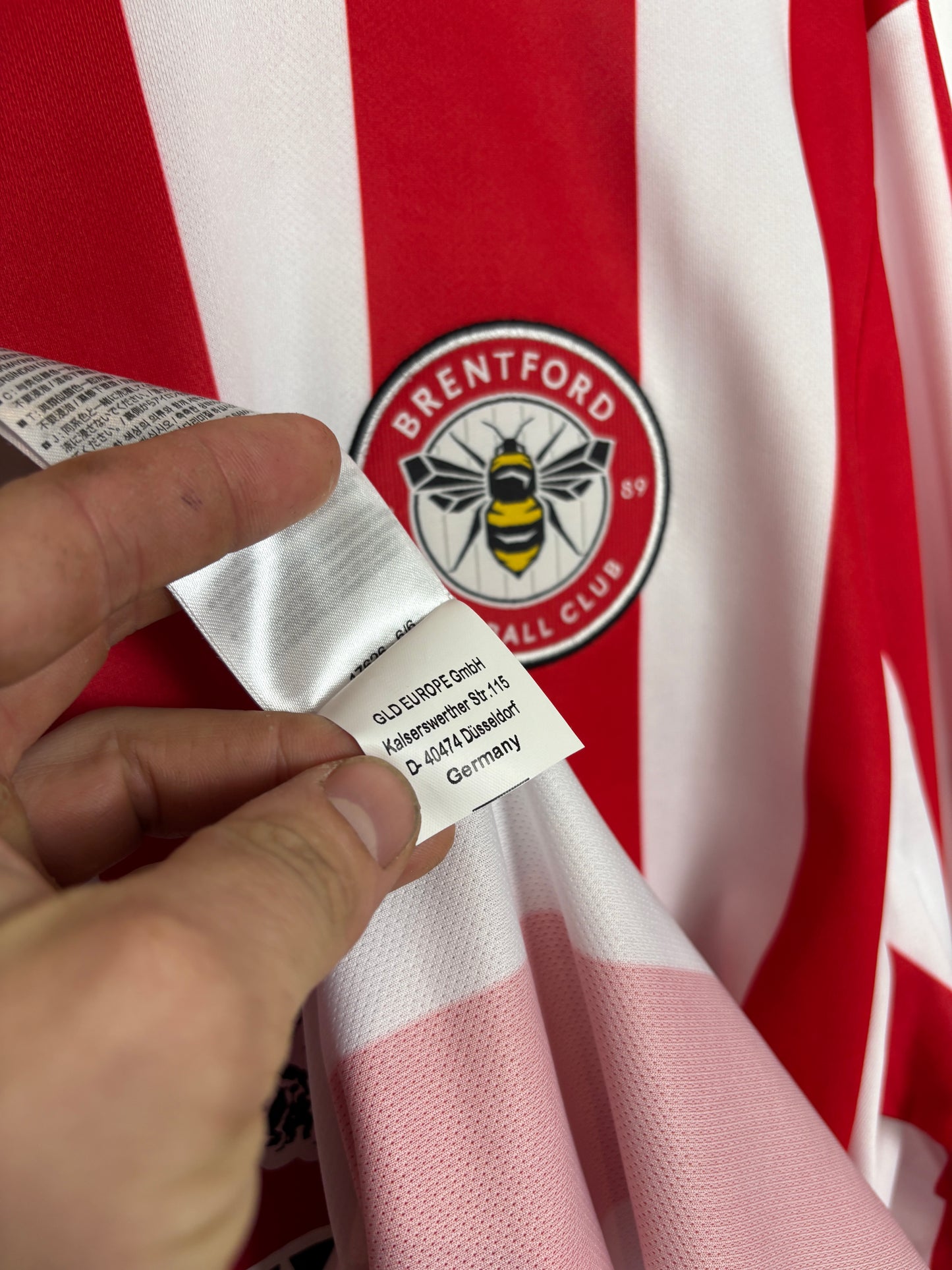 Brentford 2021/23	Home XL (Long Sleeve) Toney 9