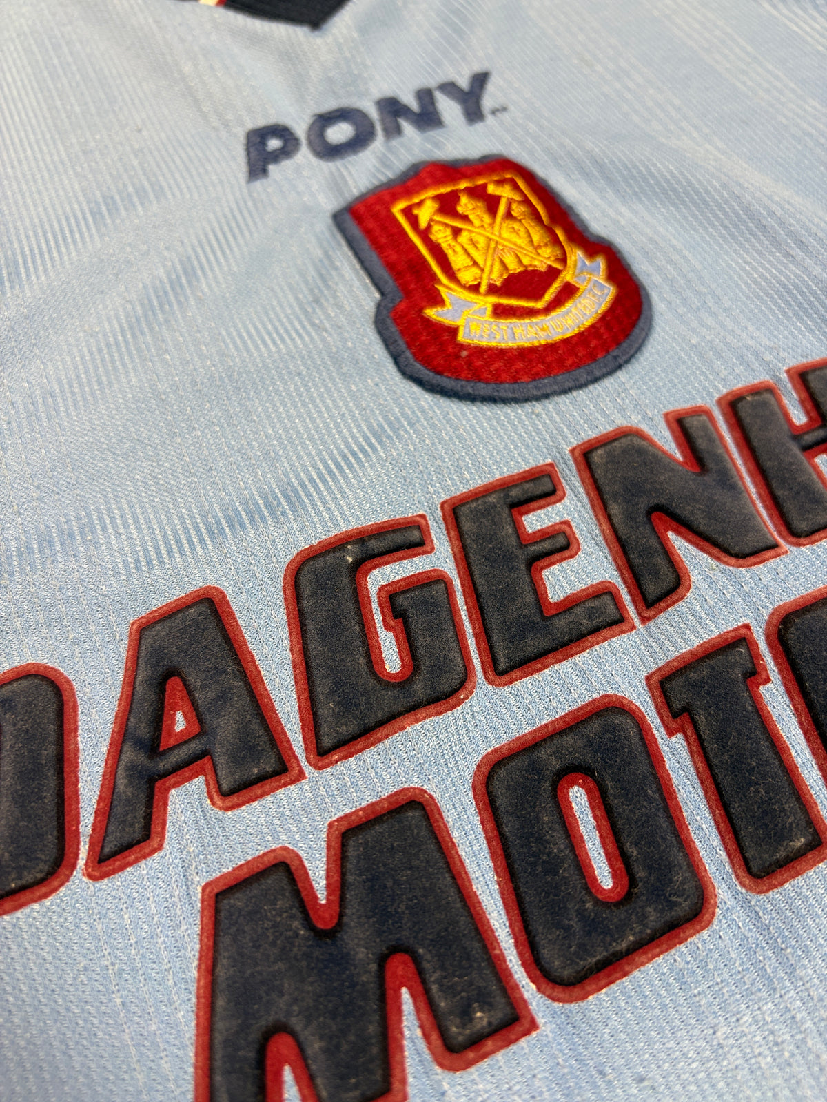 West Ham 1998/99 Third Pony Football Shirt Extra Large