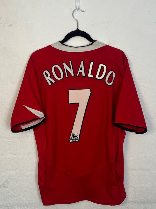 Manchester United 2004/06 Home Extra Large Ronaldo 7