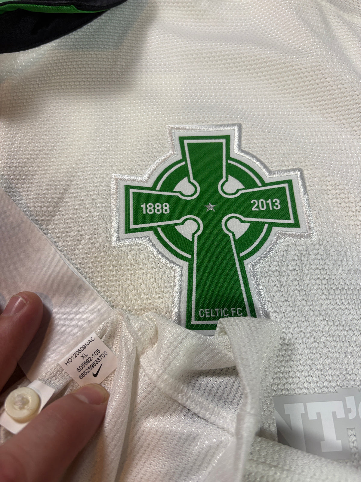 Celtic 2013/14 Home Nike Football Shirt Extra Large Rogic 18