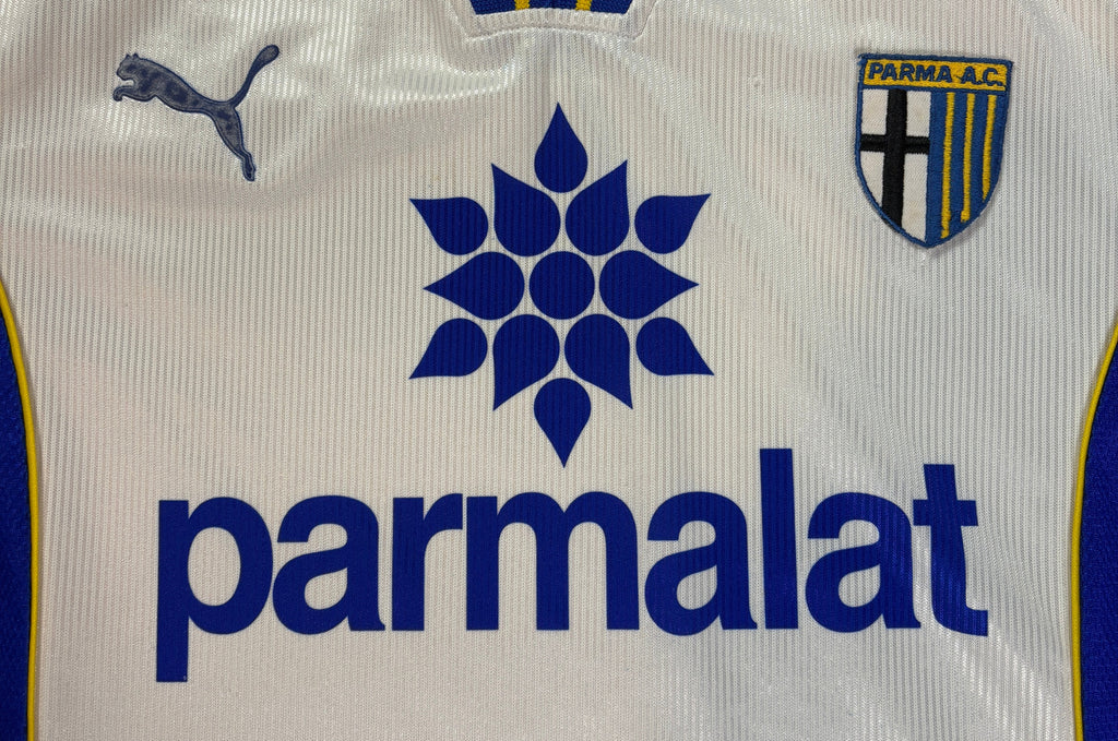 Parma 1997/98 Home Puma Football Shirt Small