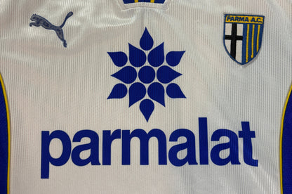 Parma 1997/98 Home Puma Football Shirt Small