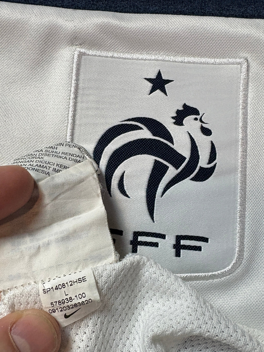 France Training Nike Football Shirt Extra Large