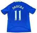 Chelsea 2008/09 Home Adidas Football Shirt Medium Drogba 11