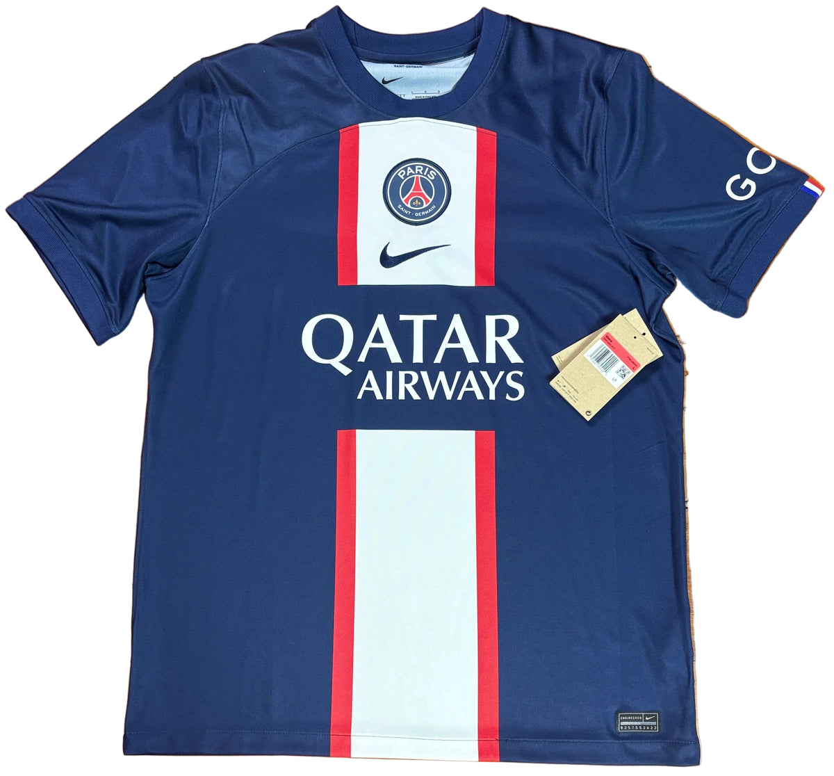 PSG 2022/23 Home Nike Football Shirt Large