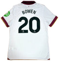 West Ham 2024/25 Away Umbro Football Shirt Large Bowen 20