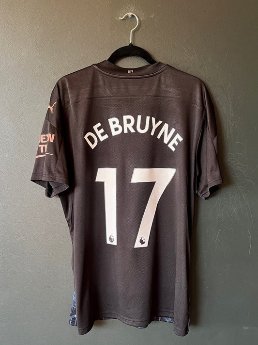 Manchester City 2020/21 Away XL De Bruyne 17