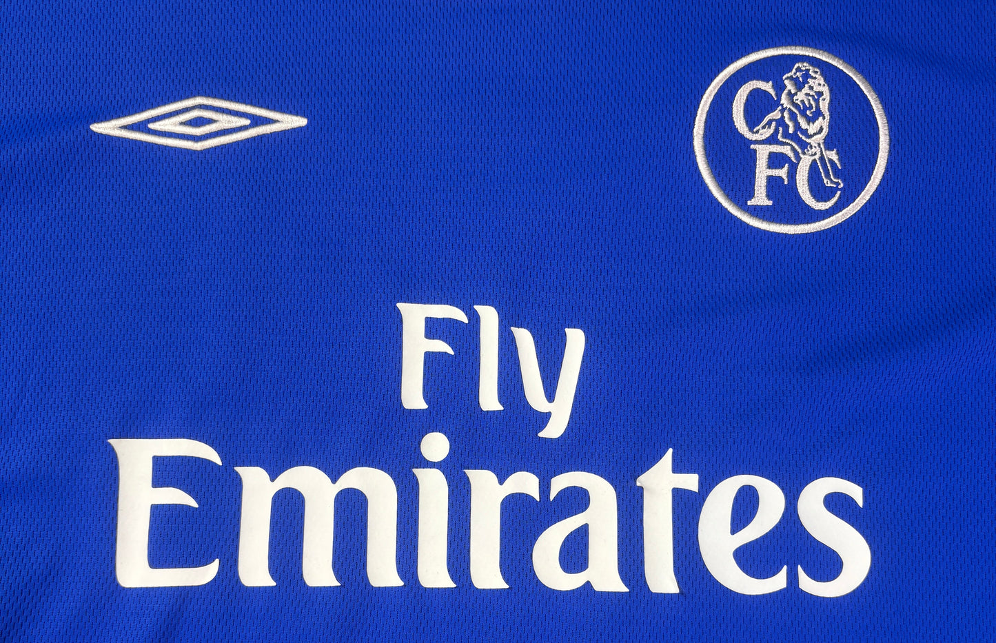 Chelsea 2004/05 Home Umbro Football Shirt Large Crespo 21