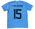 Uruguay 2022 Home Puma Football Shirt Medium Valverde 15