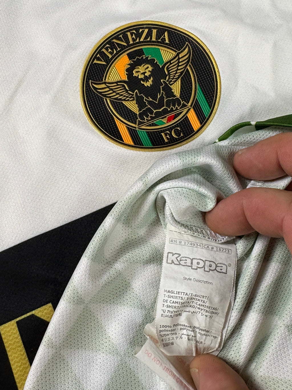Venezia 2020/21 Home Kappa Football Shirt Medium Paztappen 33