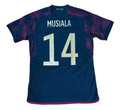 Germany 2022 Away Adidas Football Shirt Medium Musiala 14