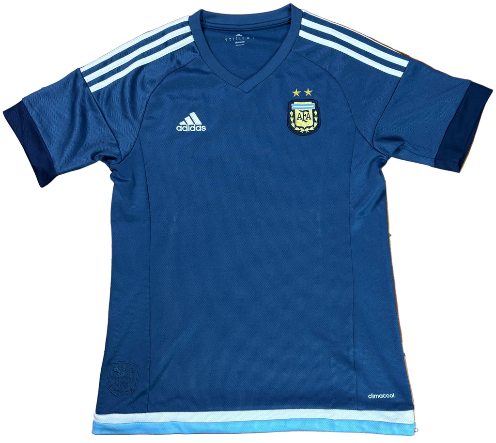 Argentina 2015 Away Adidas Football Shirt Small