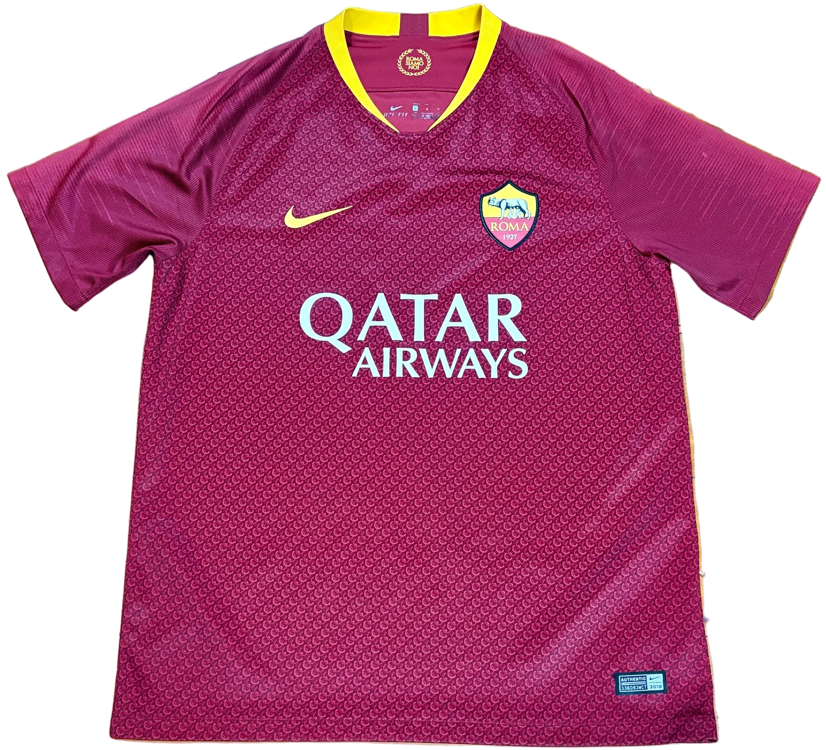NIKE ROMA ASローマ 18-19 XXL ユニフォーム NIKE ROMA ASローマ 18-19