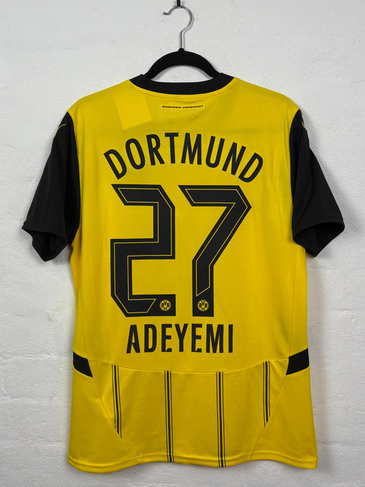 Dortmund 2024/25 Home Puma Football Shirt M Adeyemi 27