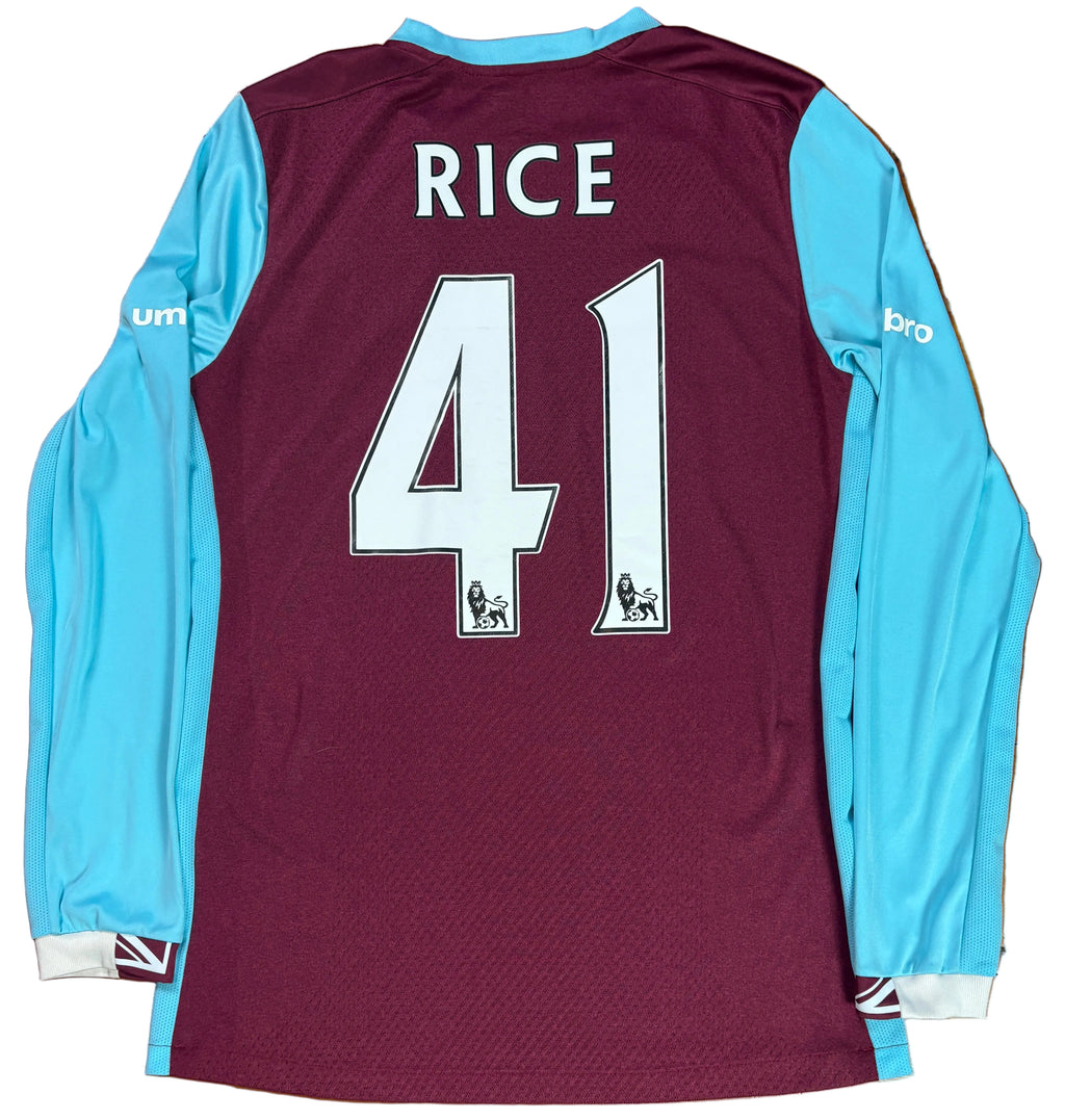 West Ham 2016/17 Home Umbro Football Shirt Large Rice 41