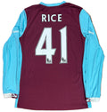 West Ham 2016/17 Home Umbro Football Shirt Large Rice 41