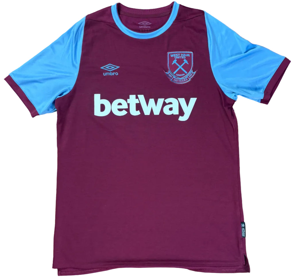 West Ham 2020/21 Home Umbro Football Shirt Large