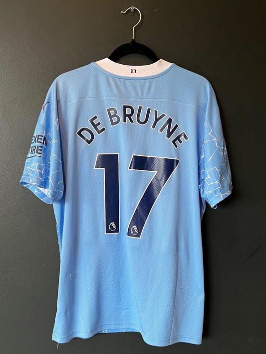 Manchester City 2020/21 Home XL De Bruyne 17