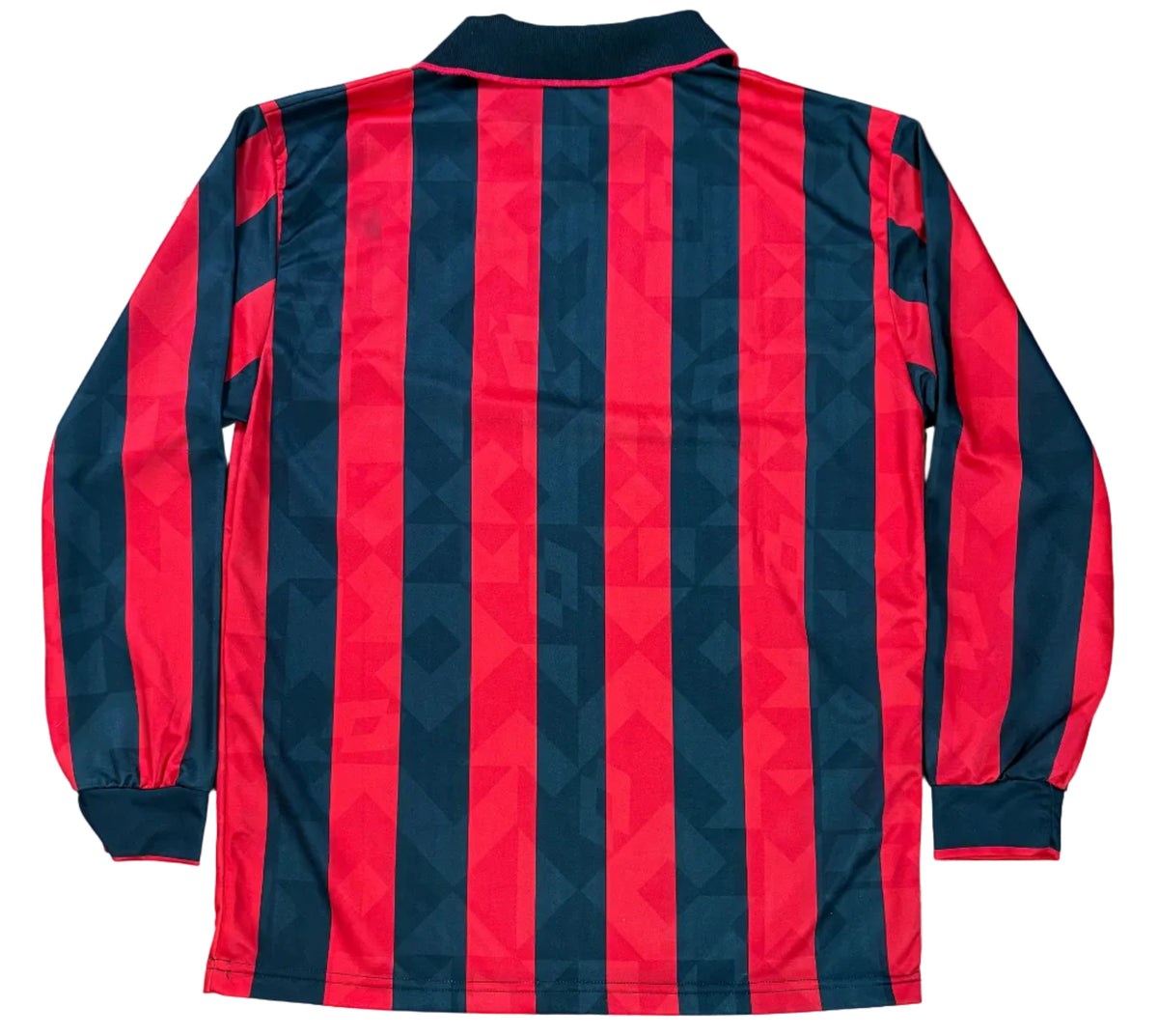 Ac Milan 1994/95 Home Lotto Football Shirt Large Long Sleeve