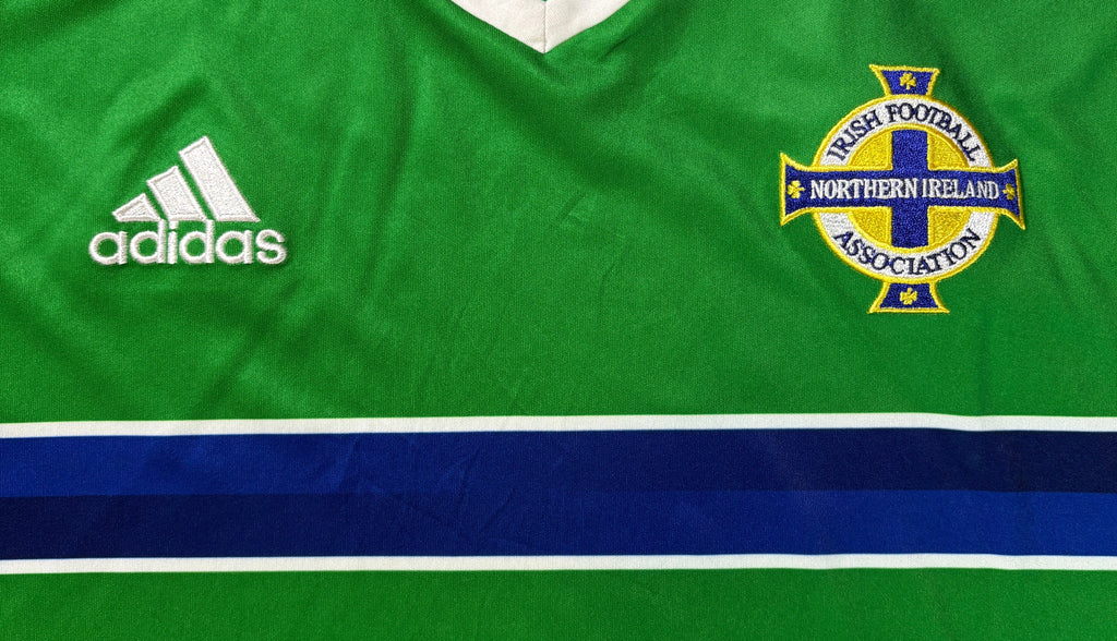 Norther Ireland 2016/17 Home Adidas Football Shirt Medium