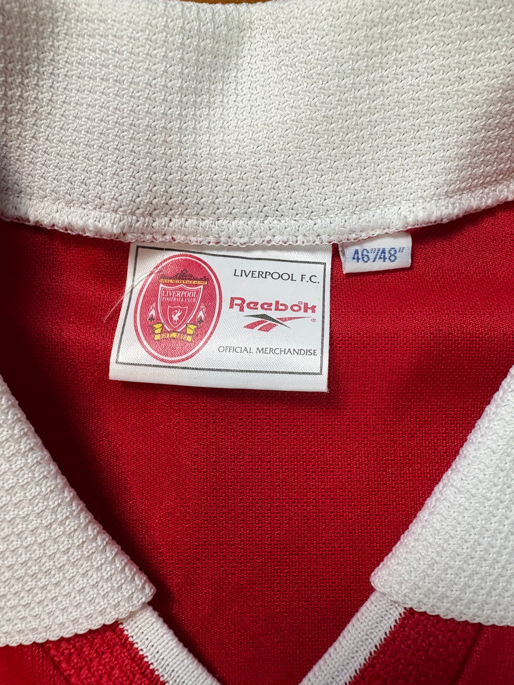Liverpool 1997/98 Home Reebok Football Shirt XXL