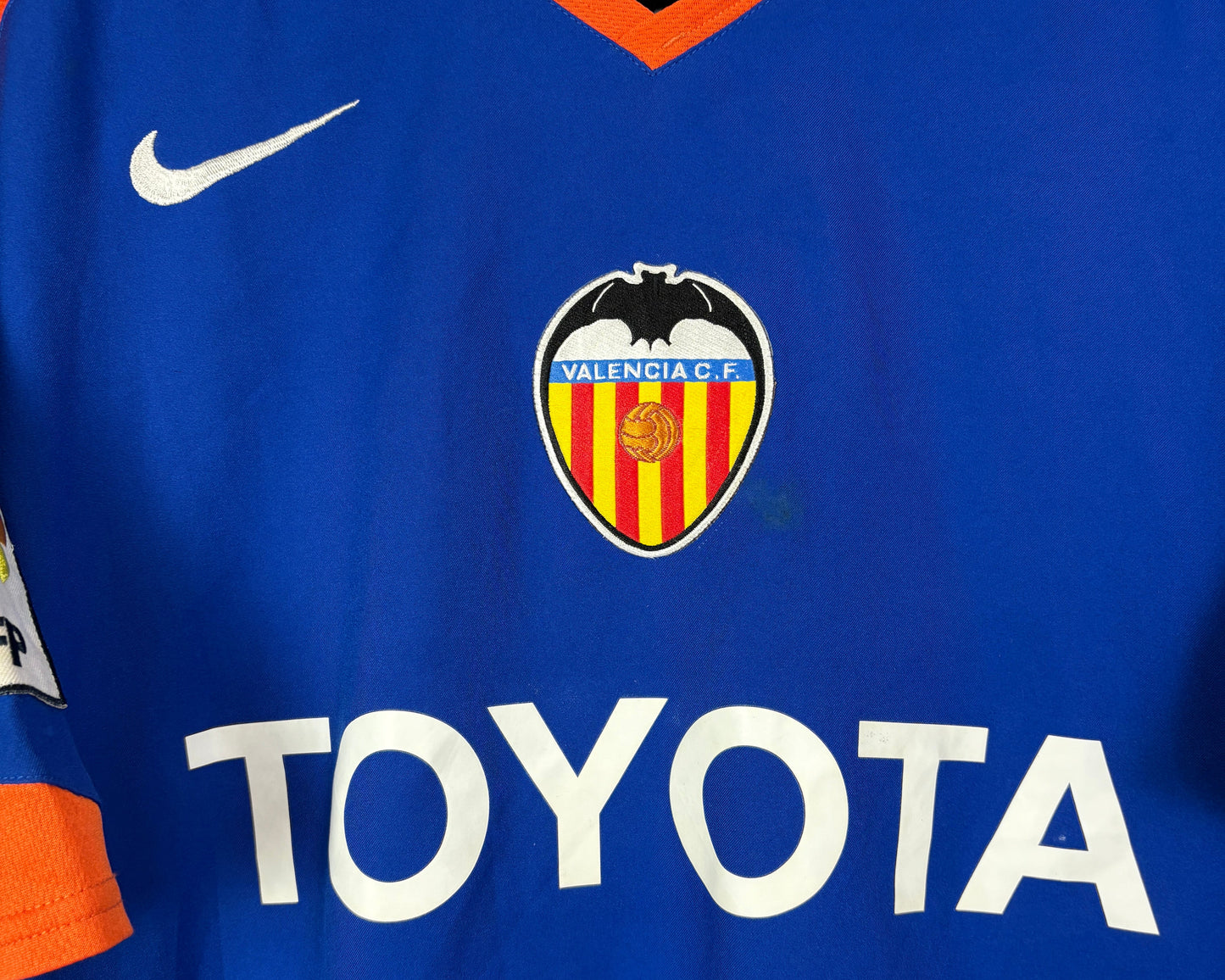 Valencia 2005/06 Away Nike Football Shirt Medium