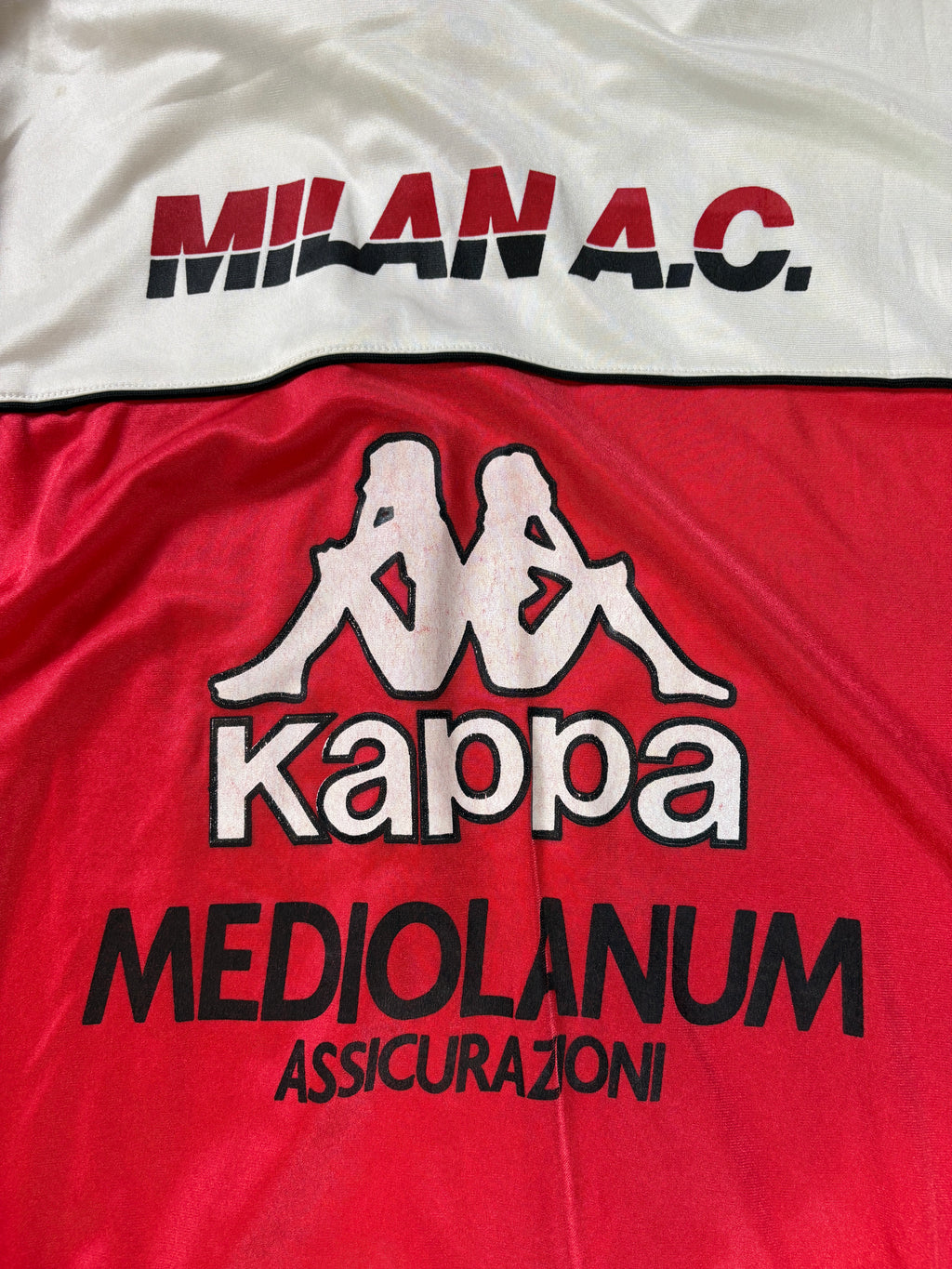 Ac Milan 1990 Jacket Kappa Football Jacket Extra Large