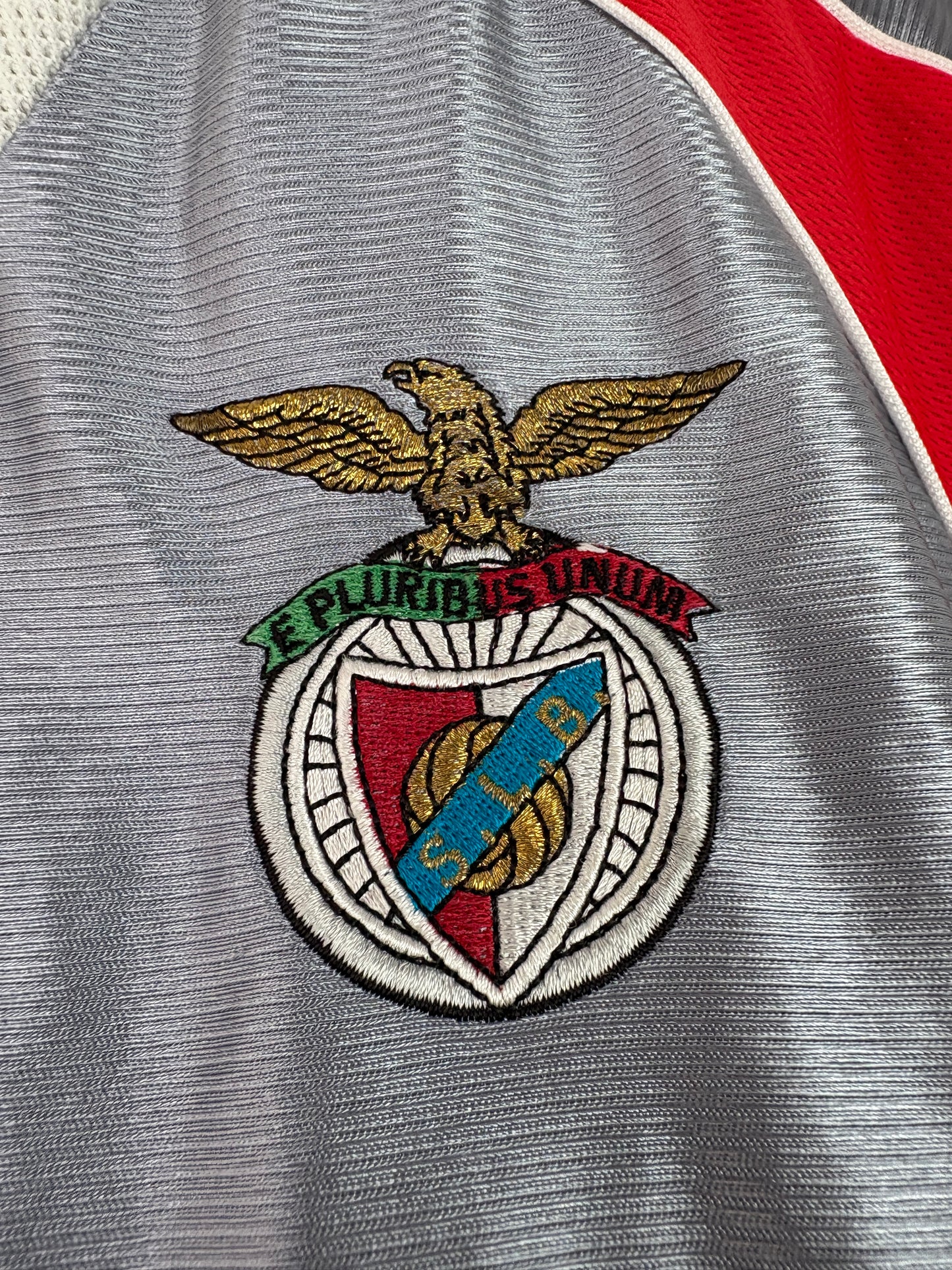 Benfica 1999/00 Away Adidas Football Shirt Medium