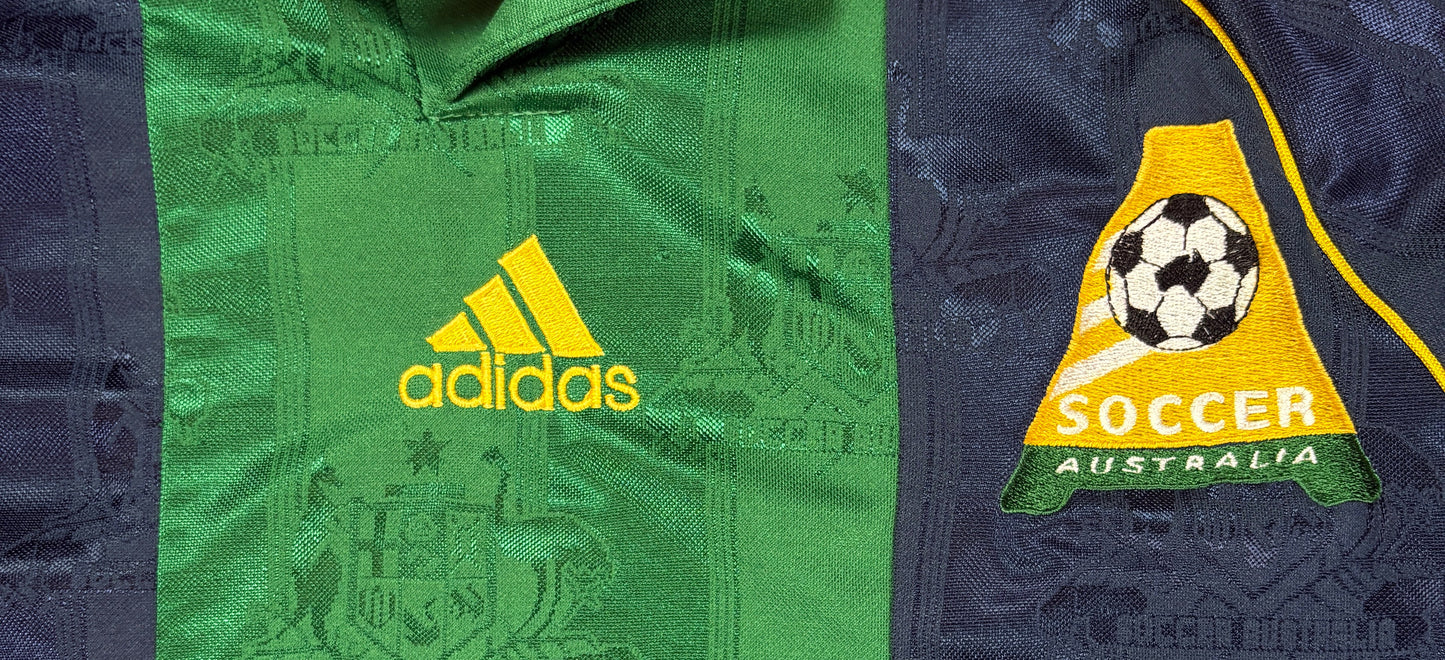 Australia 1999 Away Adidas Football Shirt Medium