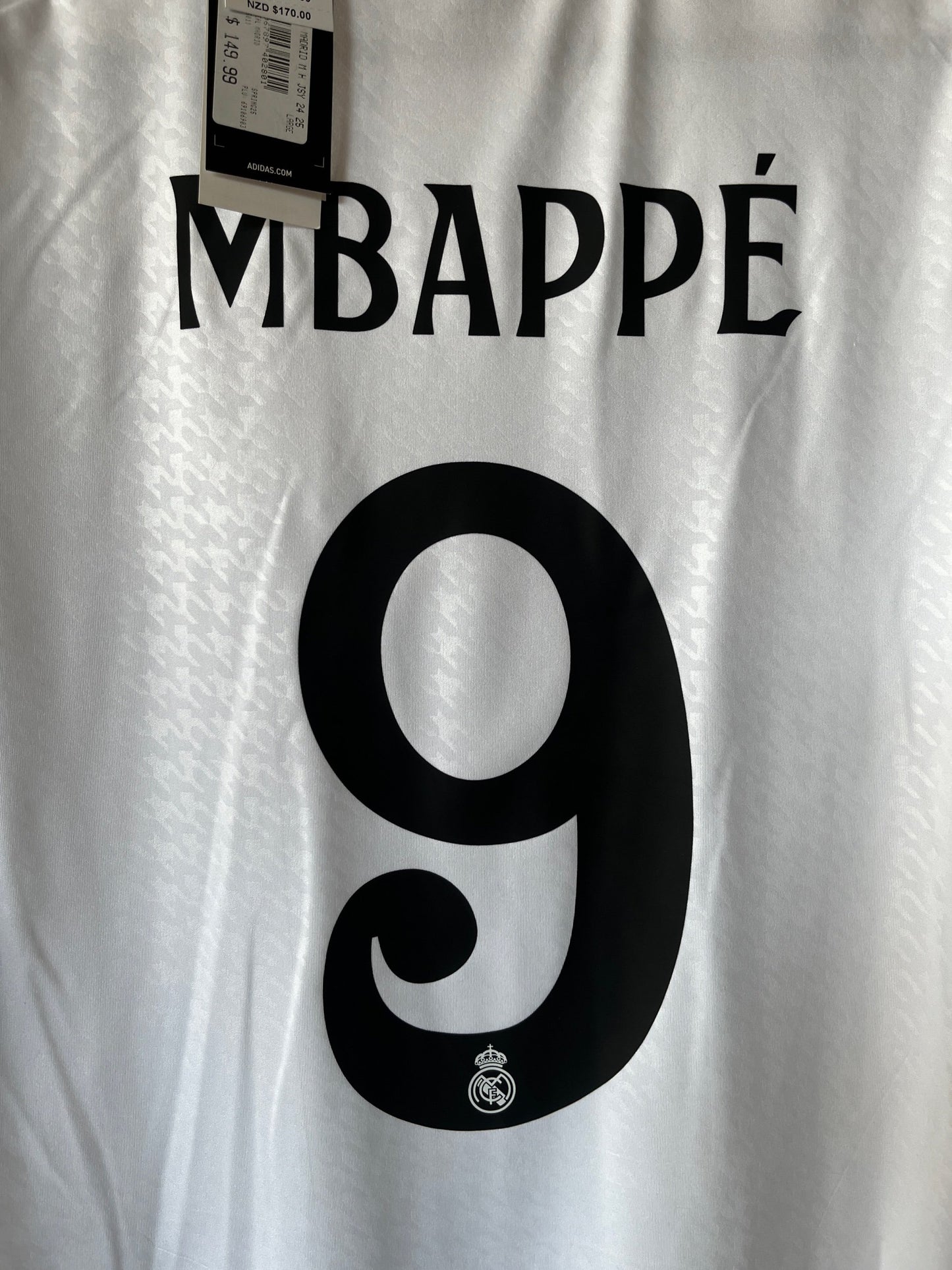 Real Madrid 2024/25 Home Large Mbappe 9